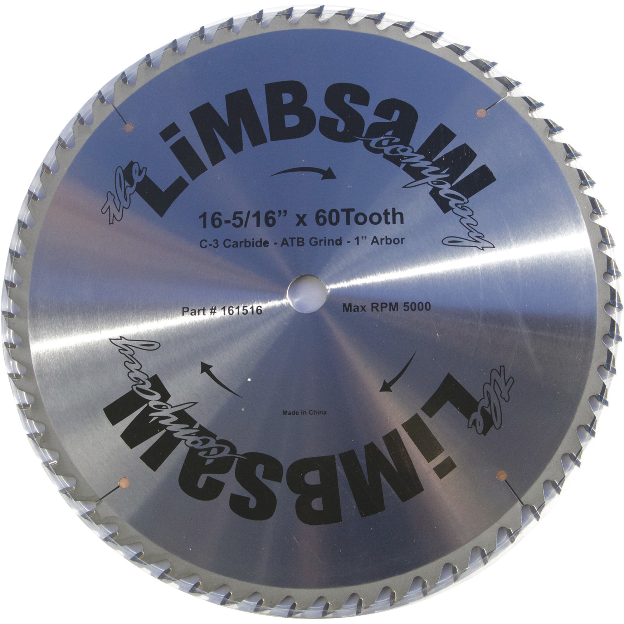 Limbsaw Replacement Hydraulic Circle Saw Blade, 16 5/16in., Model# LSCBL08